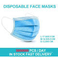 Hot sale supermarket  package 10pcs/bag  non woven face mask